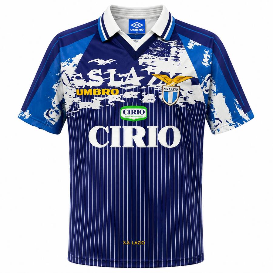 Lazio Third 1996 1997 Football Shirt