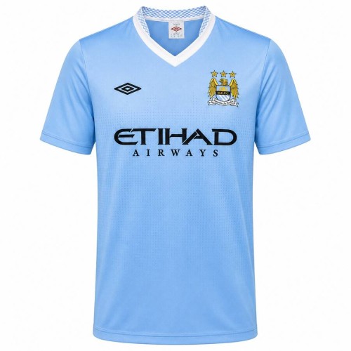 Manchester City Home 2011 2012 Football Shirt