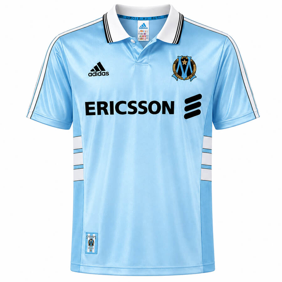 Marseille Away 1998 1999 Football Shirt