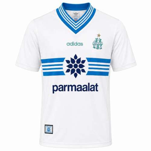 Marseille Home 1996 1997 Football Shirt