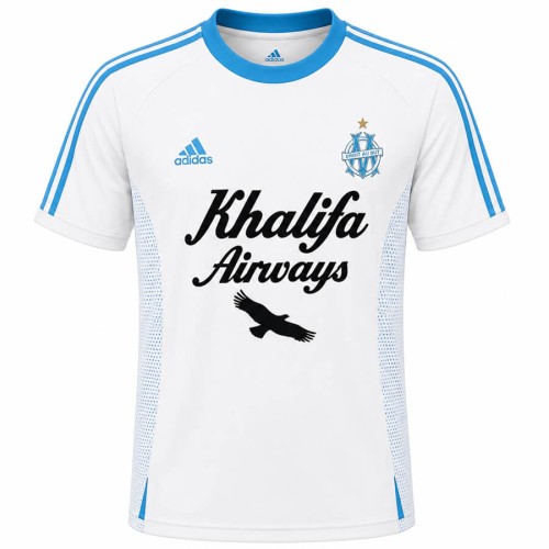 Marseille Home 2002 2003 Football Shirt
