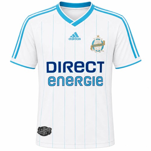 Marseille Home 2009 2010 Football Shirt