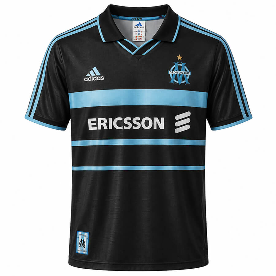Marseille Third 1999 2000 Football Shirt