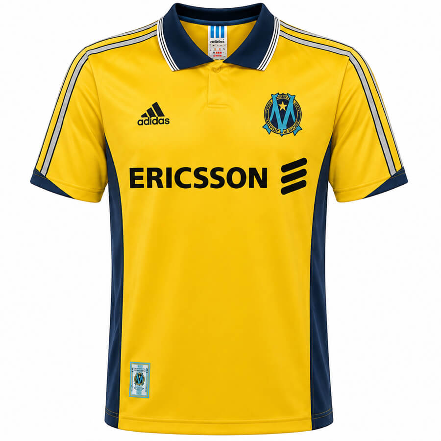 Marseille Third 98 99 Football Shirt