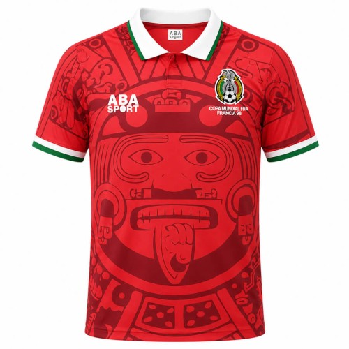 Mexico Red 1998 Football Shirt