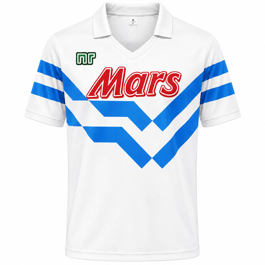 Napoli Away 1988 1990 Football Shirt
