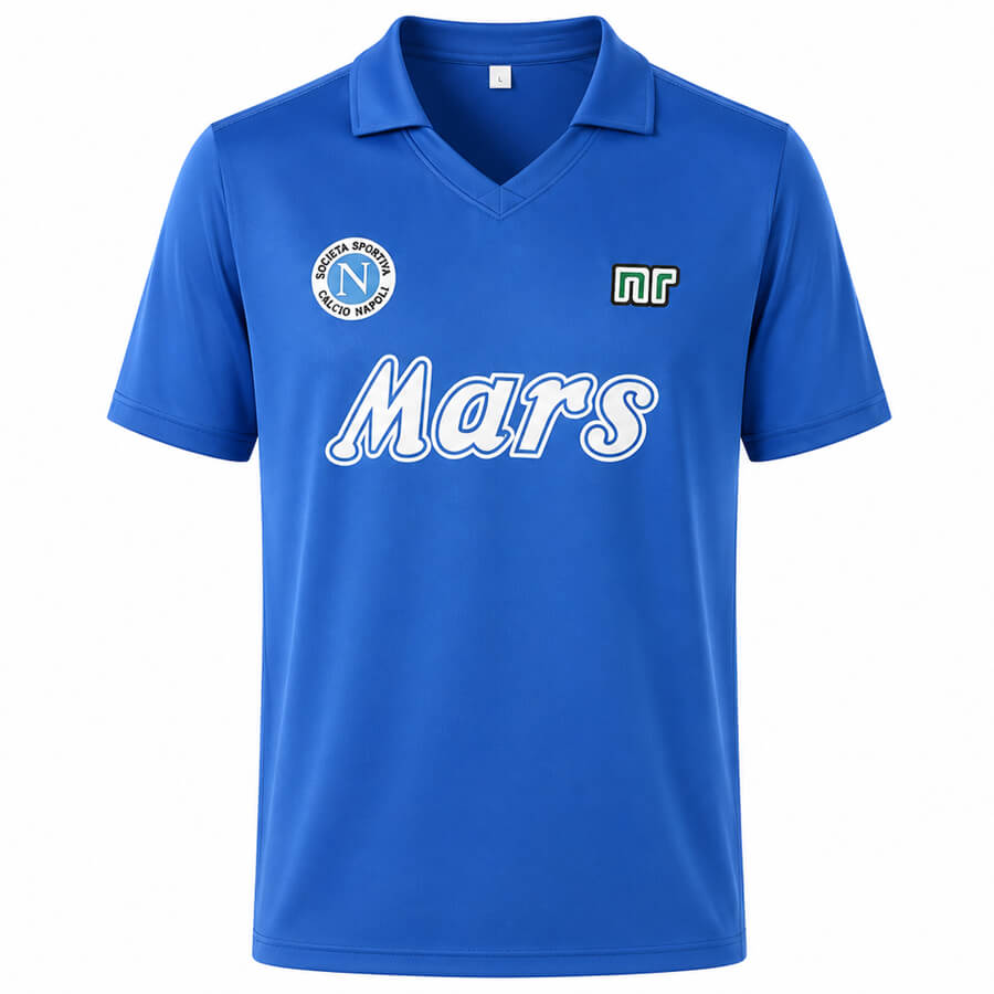 Napoli Home 1988 1989 Football Shirt