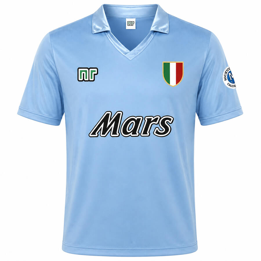 Napoli Home 1990 1991 Football Shirt