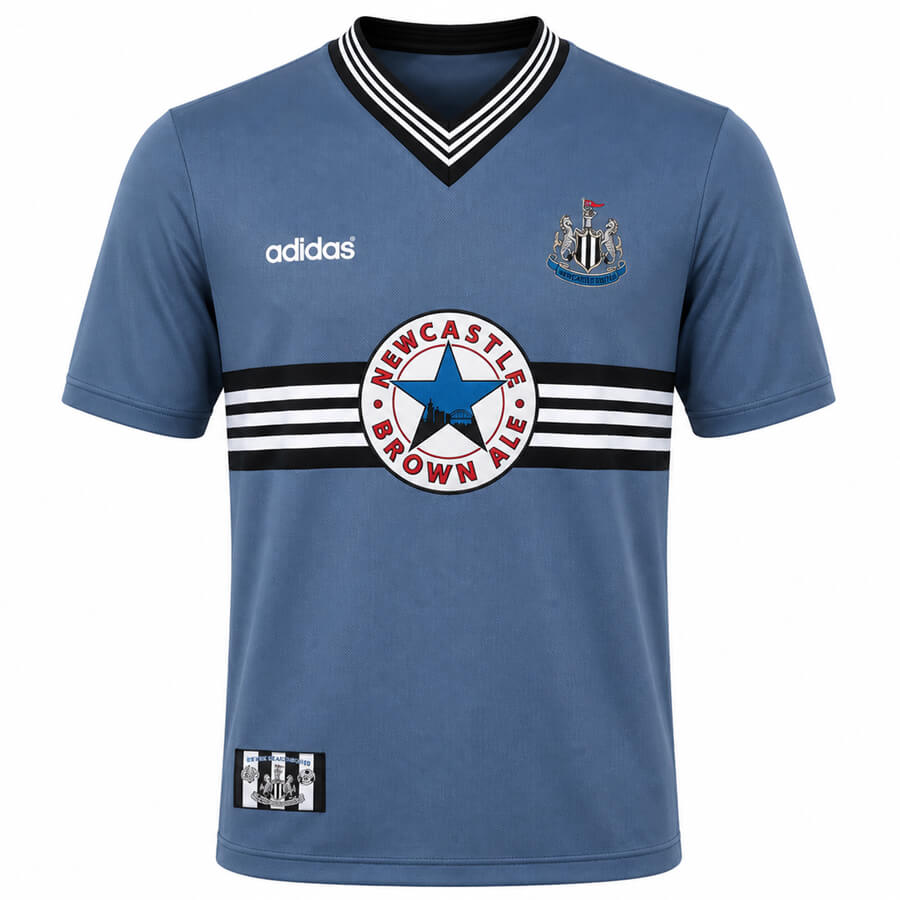 Newcastle Away 1996 1997 Football Shirt