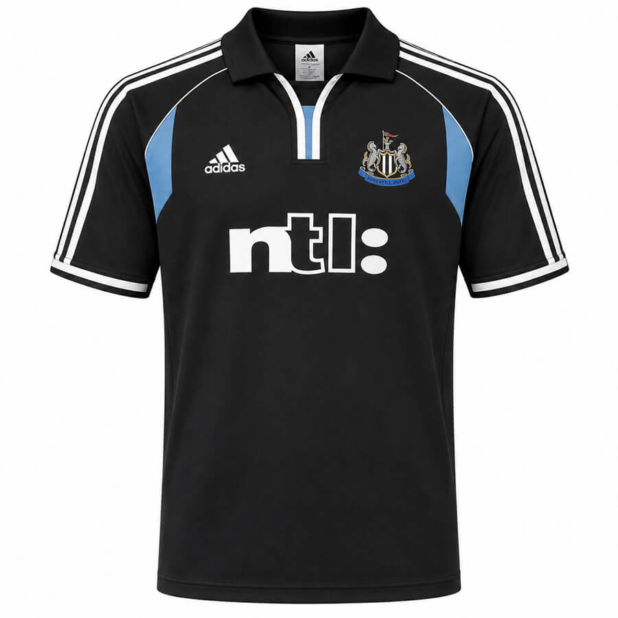 Newcastle United Away 2000 2001 Football Shirt