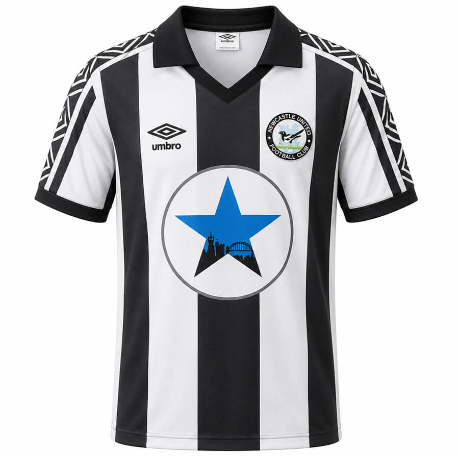 Newcastle Home 1980 1982 Football Shirt