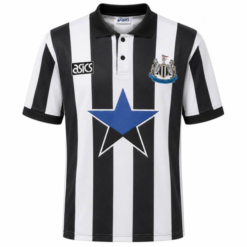Newcastle United Home 1993 1995 Football Shirt