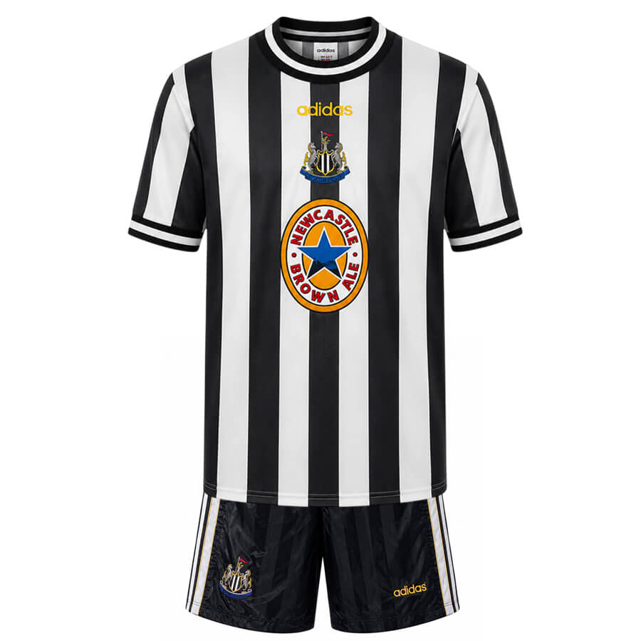 Newcastle United Home 1997 1999 Kids Football Kit