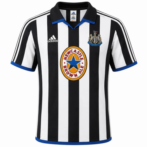 Newcastle United Home 1999 2000 Football Shirt