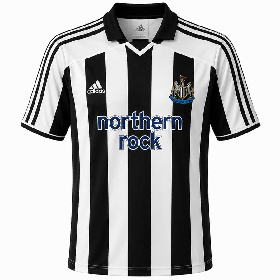 Newcastle Home 2003 2005 Football Shirt