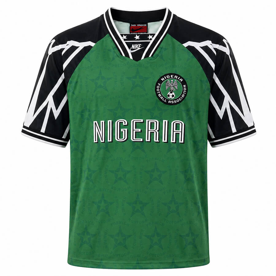 Nigeria Home 1994 1995 Football Shirt