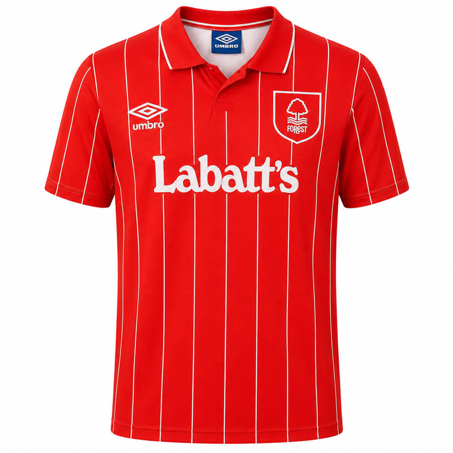Nottingham Forest Home 1993 1994 Football Shirt
