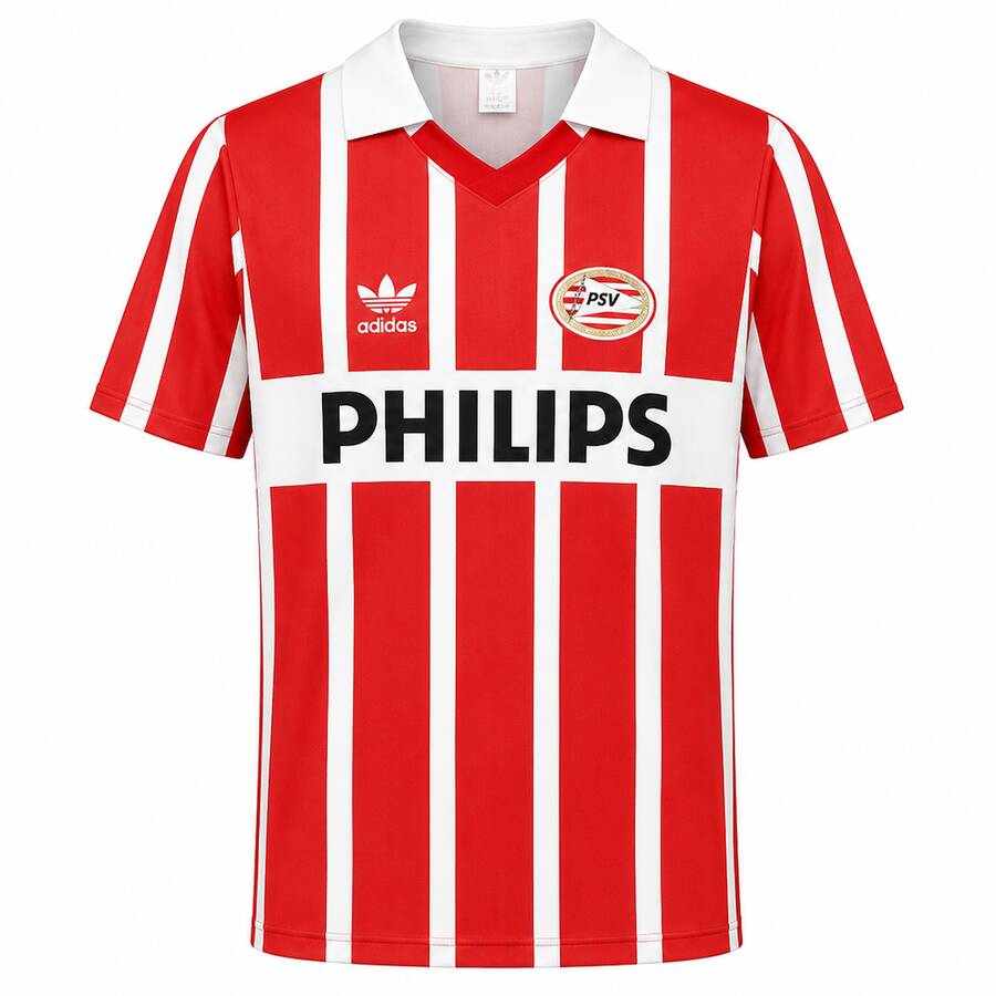 PSV Eindhoven Home 1990 Football Shirt