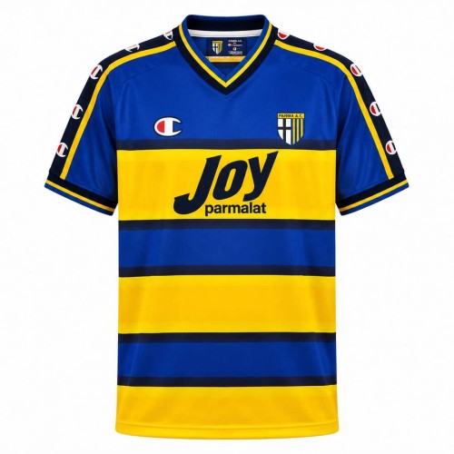 Parma Home 2001 2002 Football Shirt