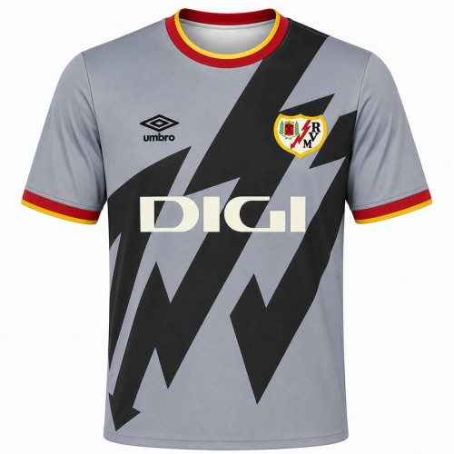 Rayo Vallecano Away Football Shirt 26 27