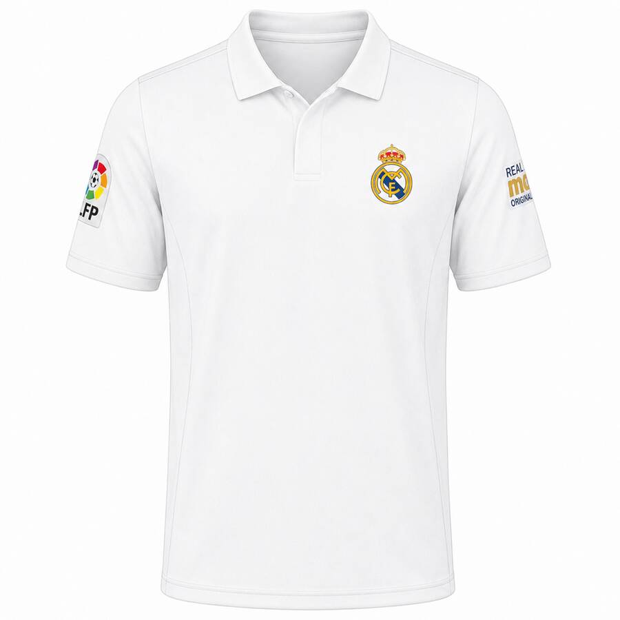 Real Madrid Home 2001 2002 Football Shirt