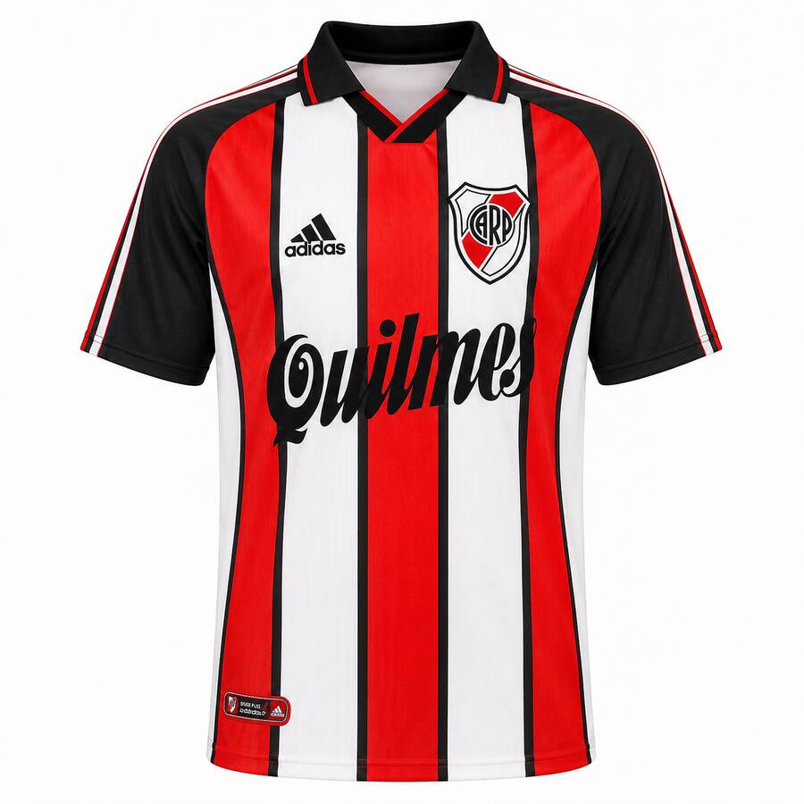 River Plate Away 2000 2001 Football Shirt
