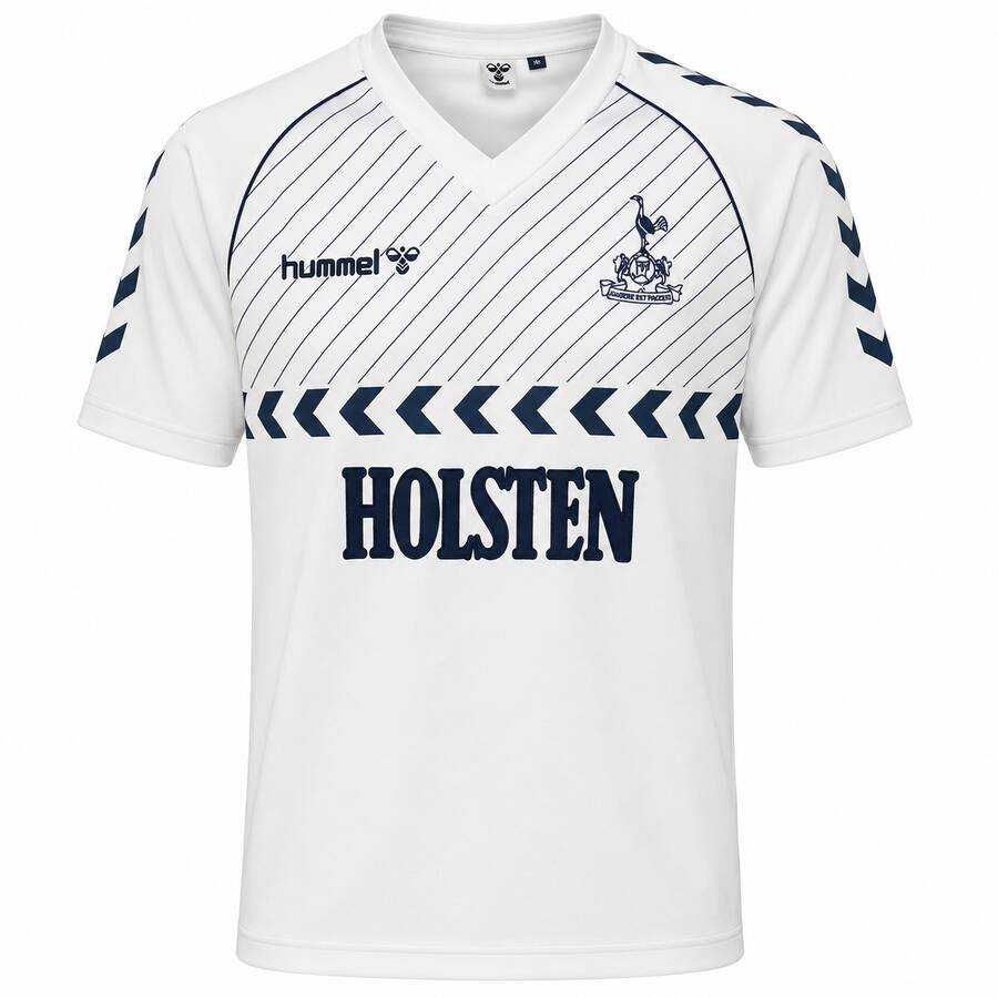 Tottenham Hotspur Home 1986 1987 Football Shirt