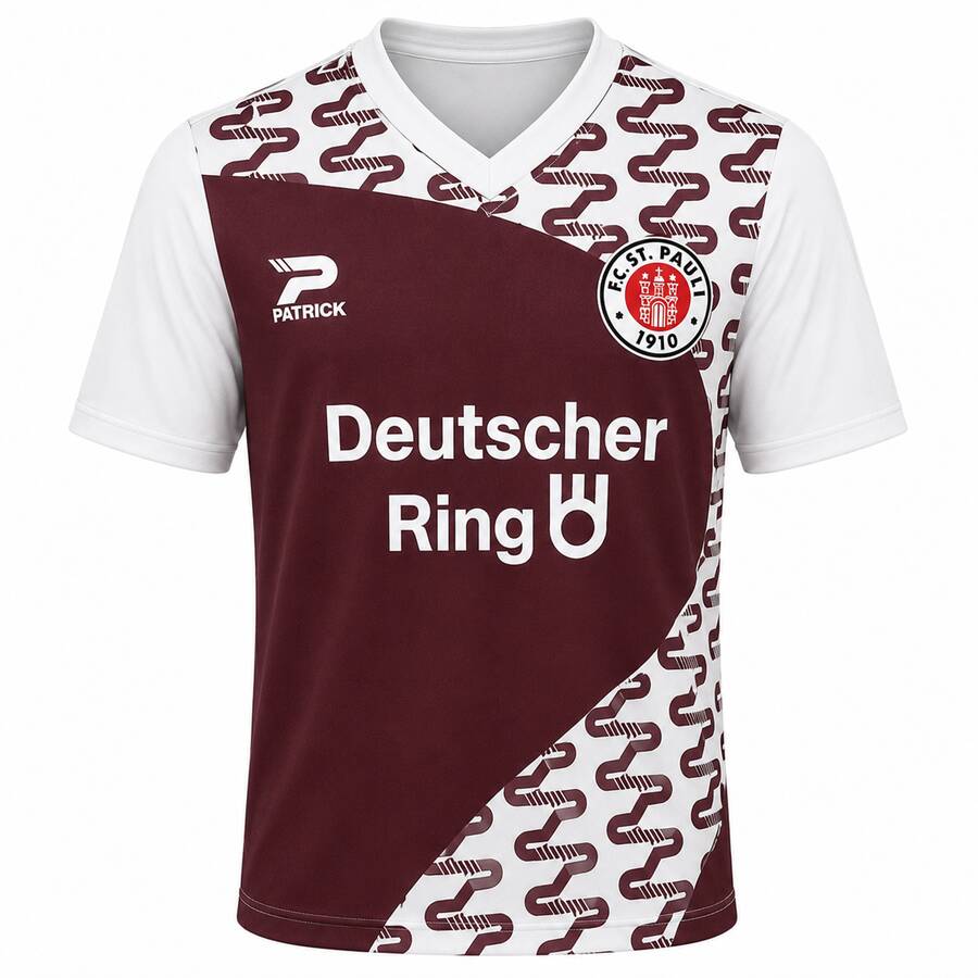 St Pauli Away 1994 1995 Football Shirt