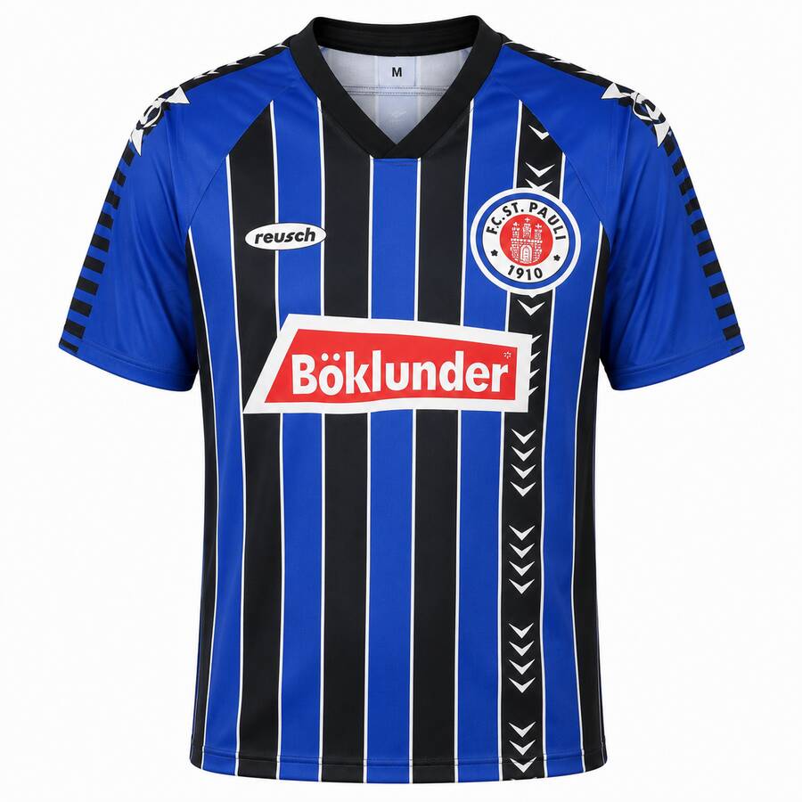 St Pauli Away 1996 1997 Football Shirt