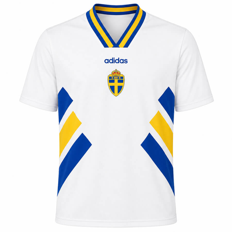 Sweden Away 1994 Football Shirt