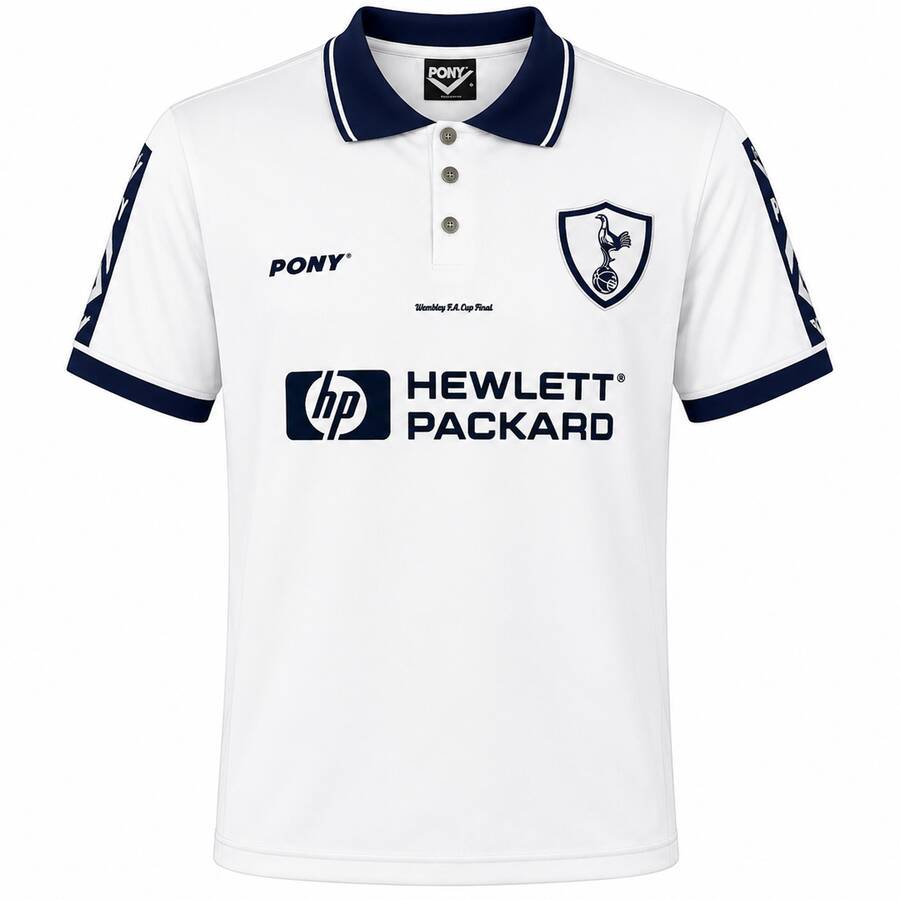 Tottenham Hotspur Home 1995 1997 Football Shirt