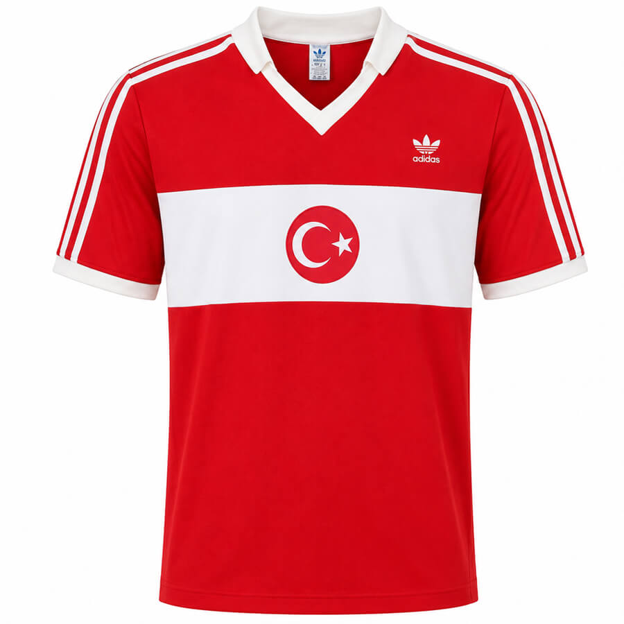 Turkey Away 1990 Football Shirt