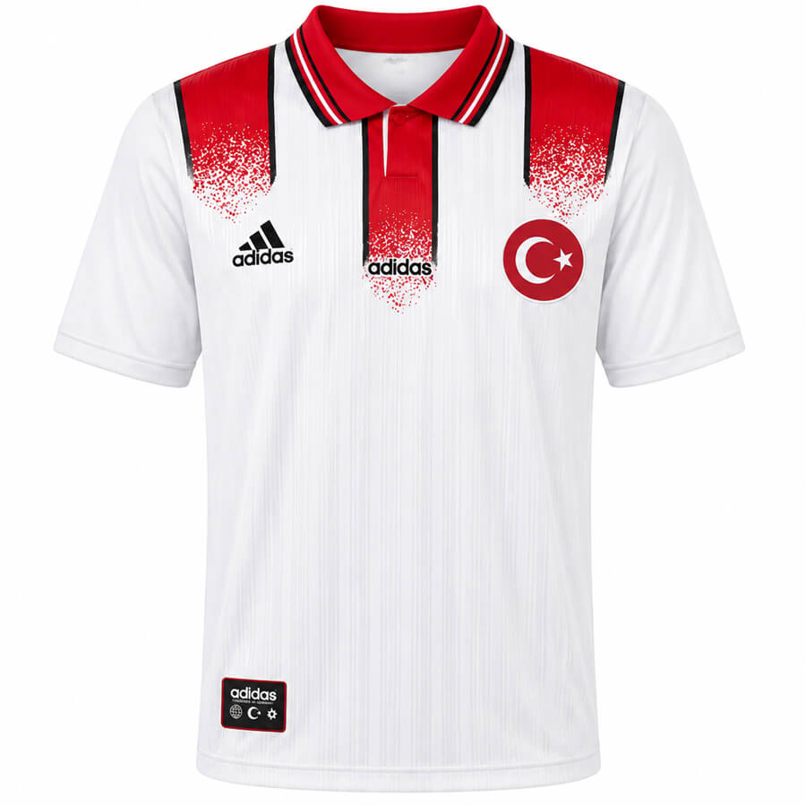 Turkey Away 1996 Football Shirt