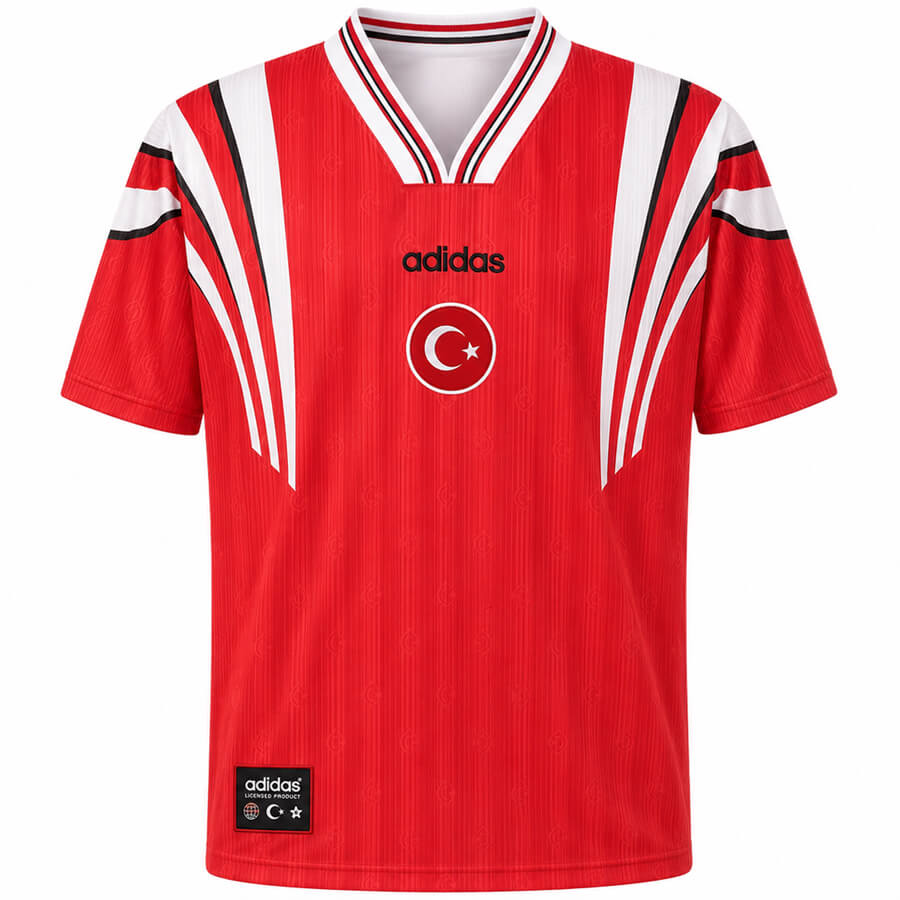 Turkey Home 1996 Football Shirt