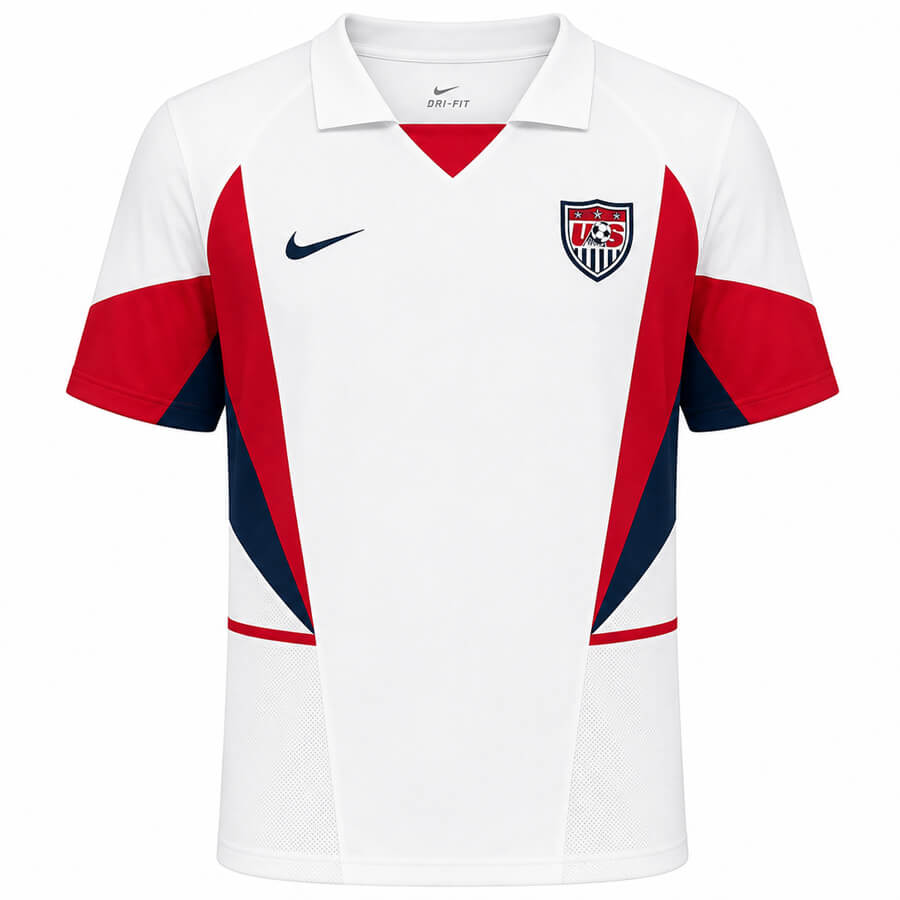USA Home 2002 Football Shirt