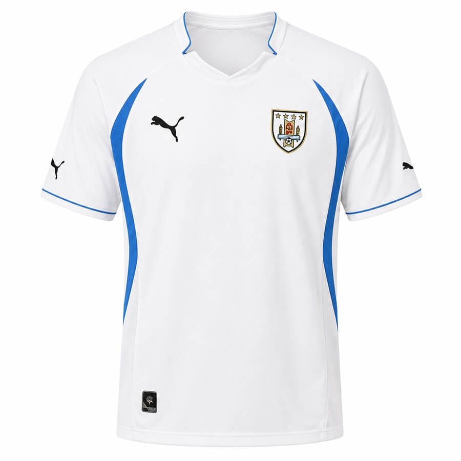 Uruguay Away 2010 Football Shirt