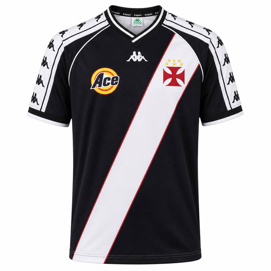 Vasco da Gama Home 2000 2001 Football Shirt