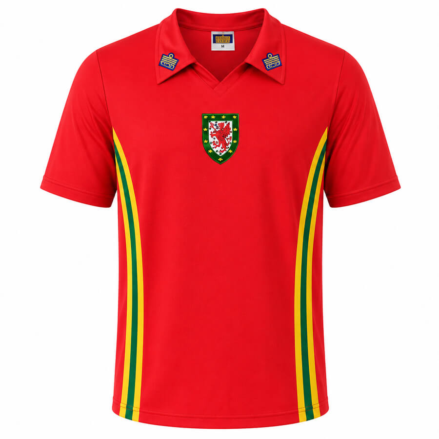 Wales Home 1976 1979 Football Shirt